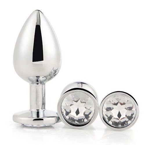 Dream Toys Gleaming Love Silver Plug