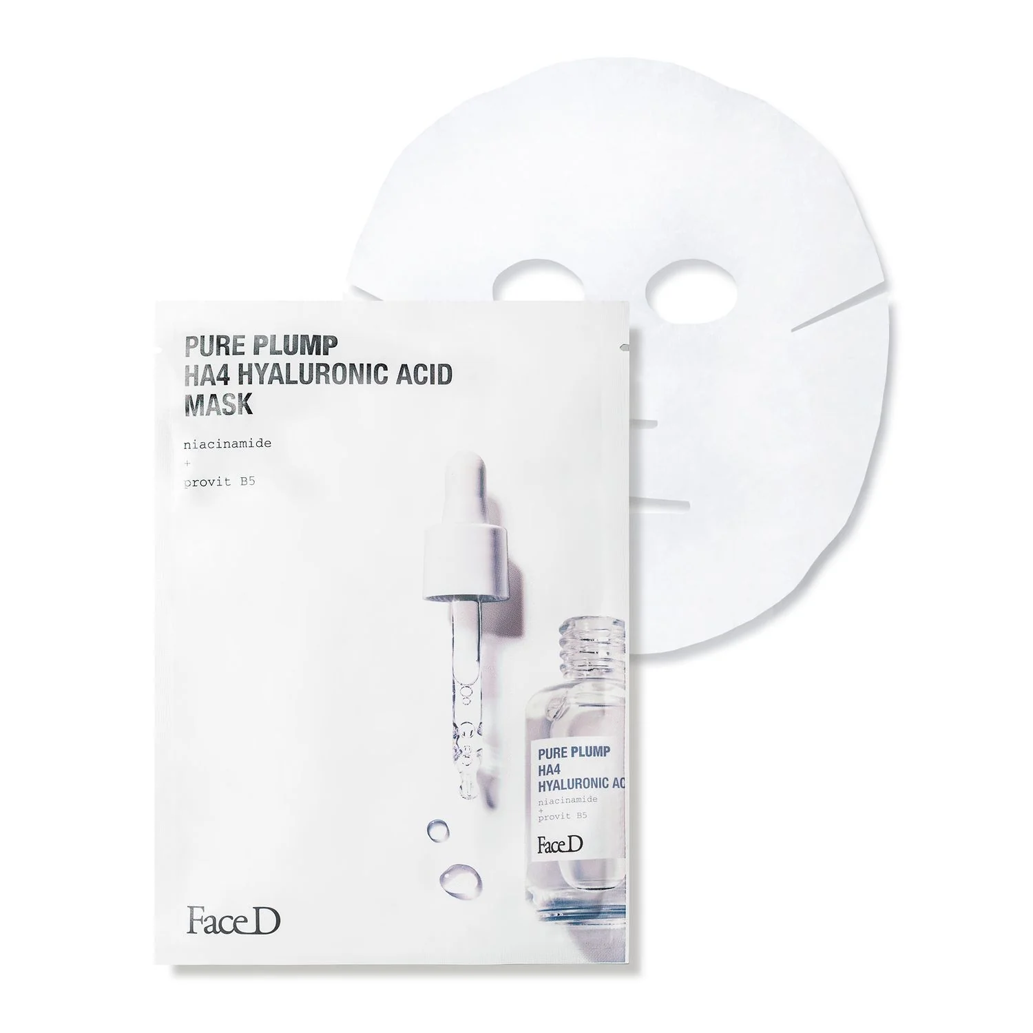 Viso Pure Plump HA4 Hyaluronic Acid Mask - Maschera Anti-età viso