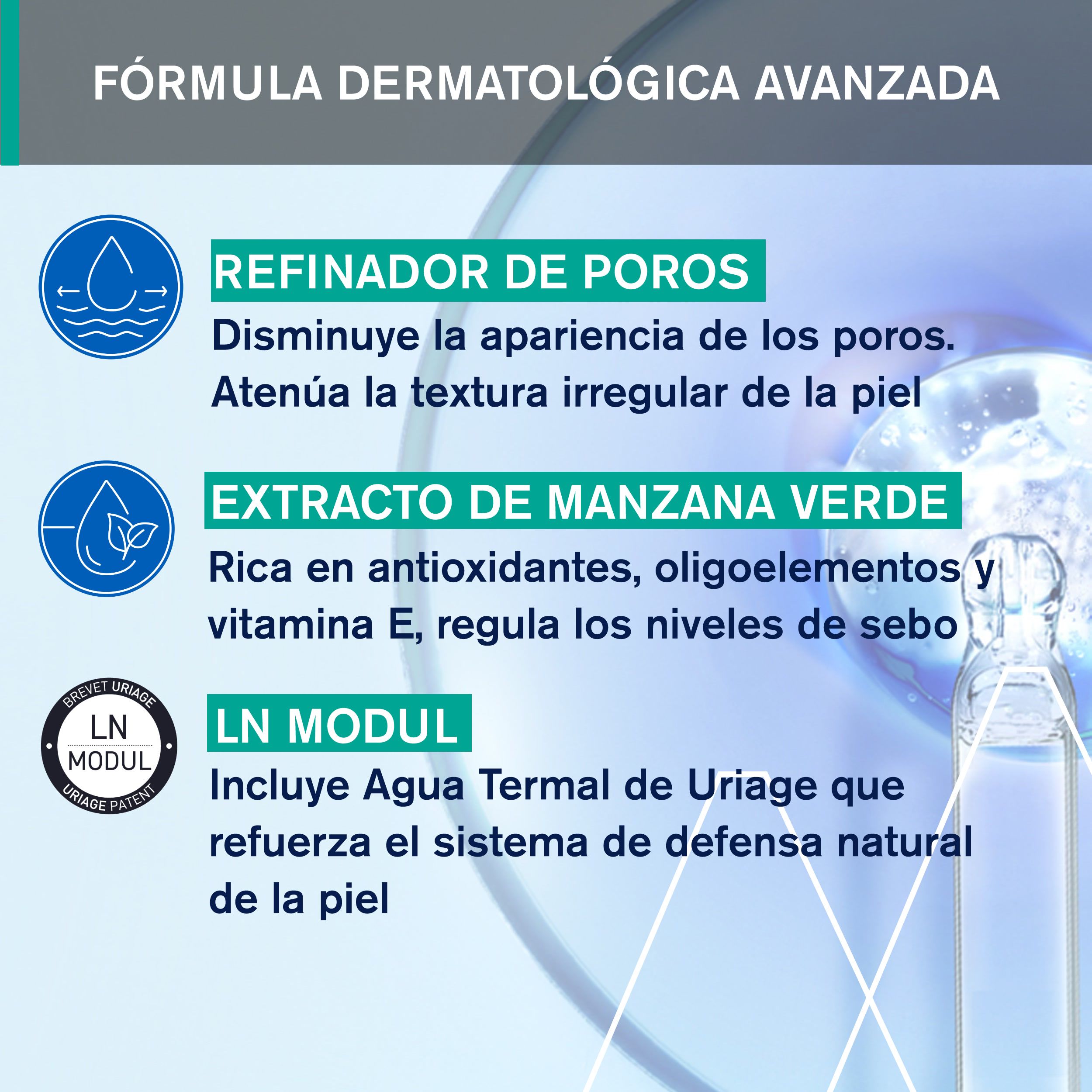 Termalna micelarna voda za mješovitu do masnu kožu Proizvod za čišćenje lica iz ljekarne