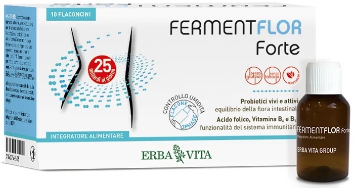 ERBA VITA Erba Vita Fermentflor Forte Darmsupplement 10 flessen