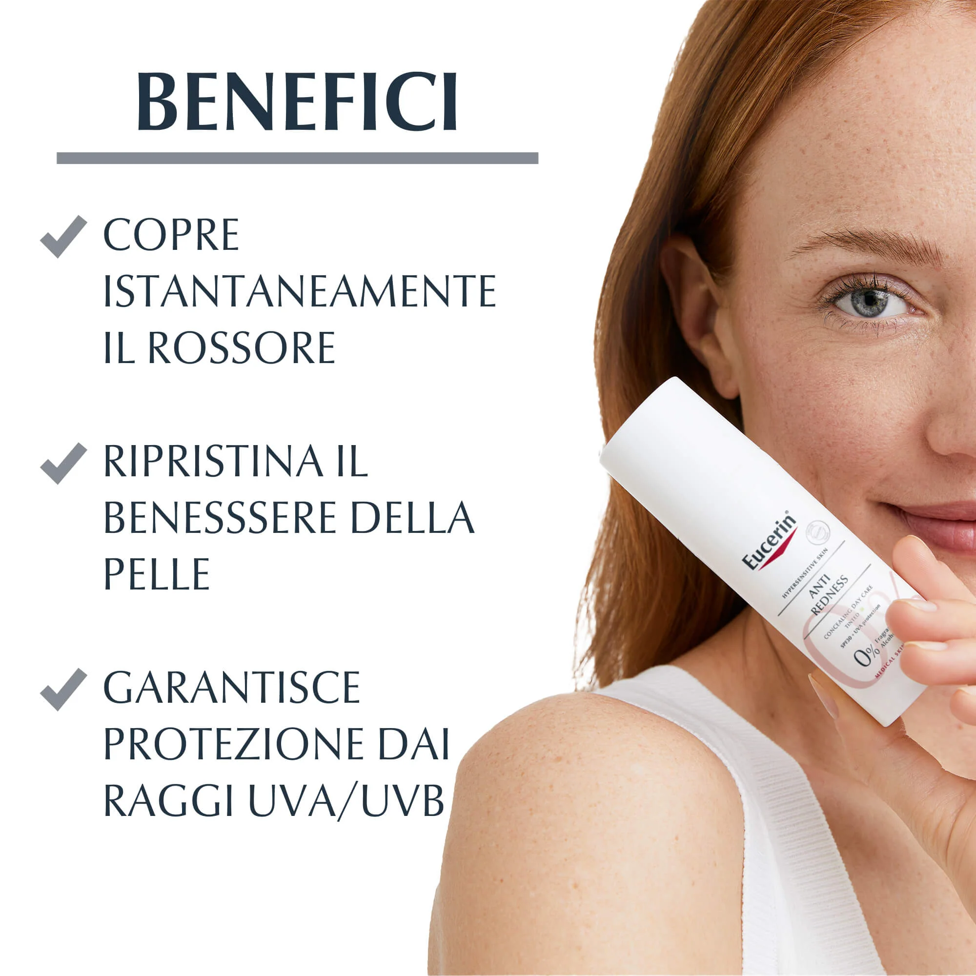 Pelle Ipersensibile ANTI-ROSE Trattamento Giorno Neutralizzante FP25 - Crema viso giorno lenitiva
