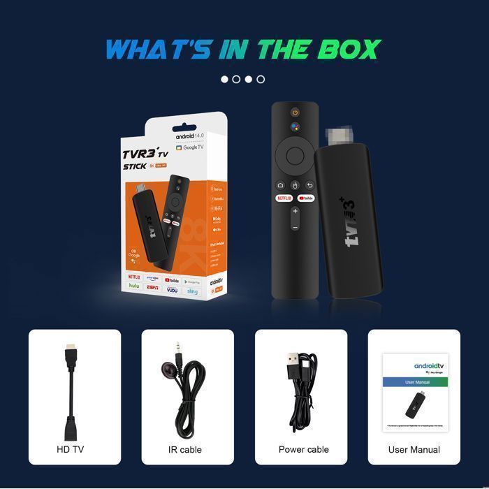 Android Box - TV Box - 8K - 2/16GB - IPTV Box - Android 14.0 - BT5.4 - Android TV - WiFi 2.4/5.0G - Reproductor multimedia