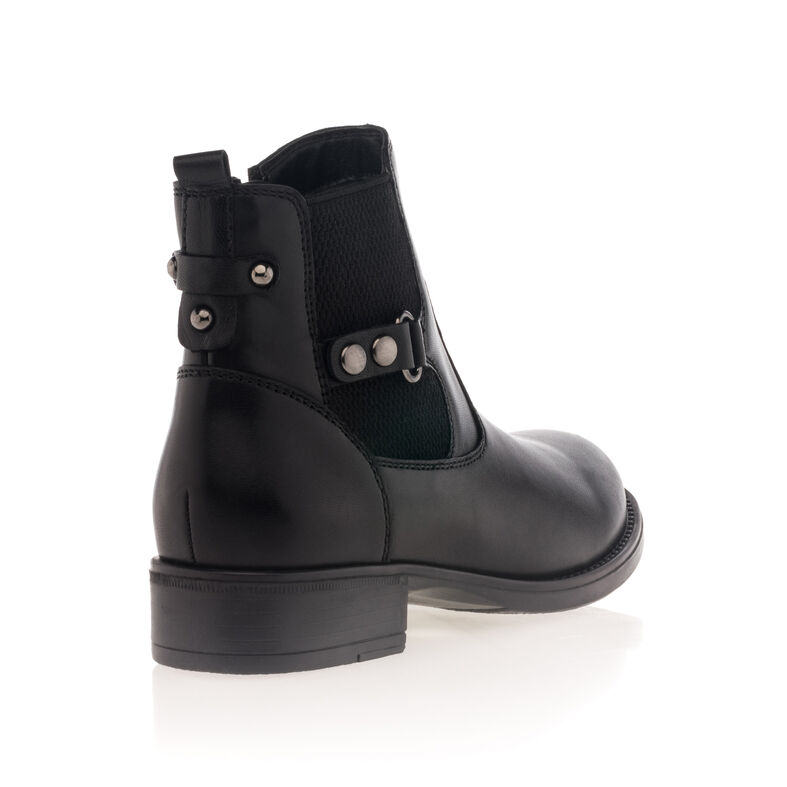 Botas pretas infantis/Botas de cano curto
