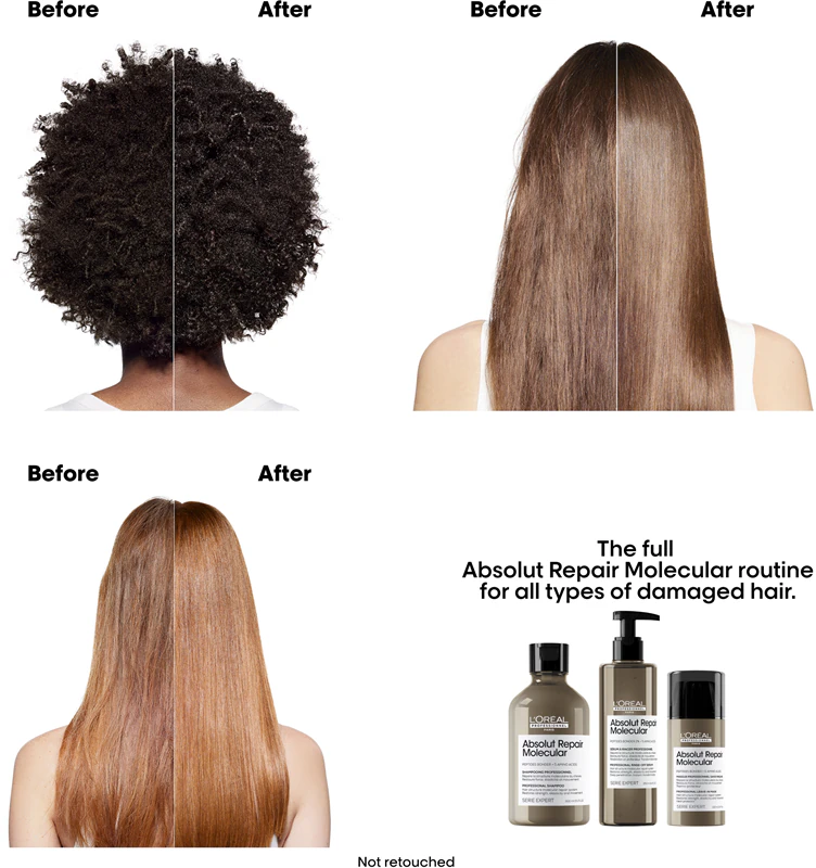 L'Oréal Professionnel Serie Expert Absolut Repair Molecular Strength Shampoo pre poškodené vlasy