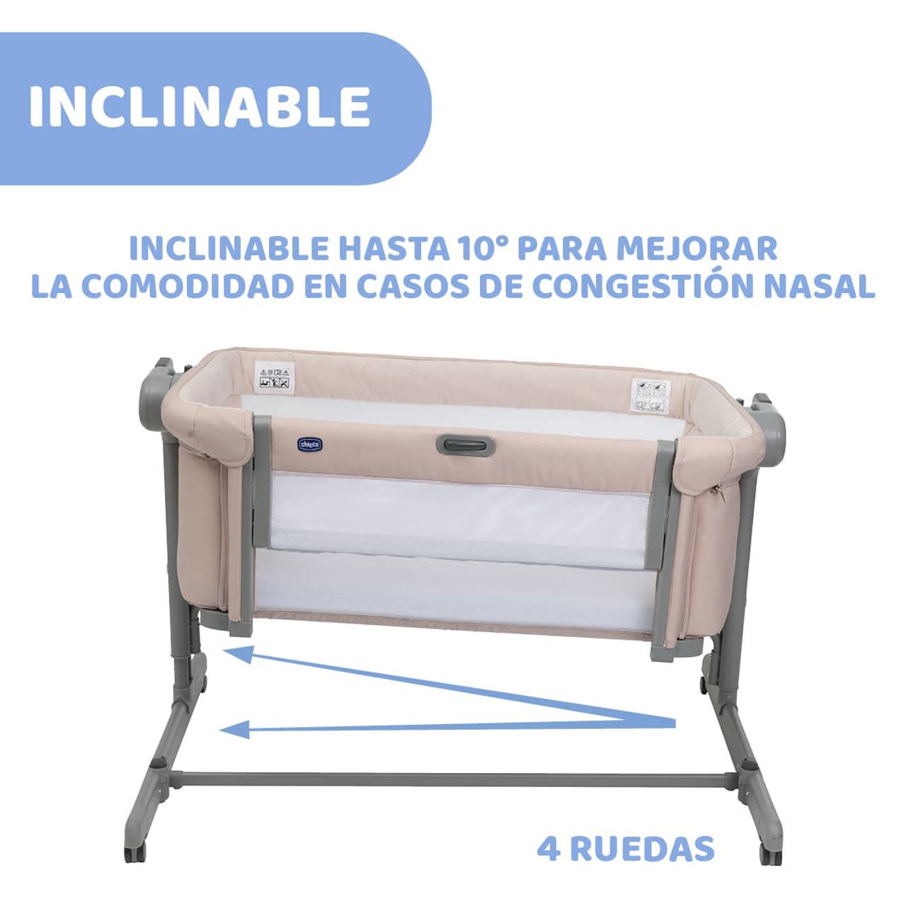 Chicco Next2Me Magic Evo Κούνια Κοινόχρηστη