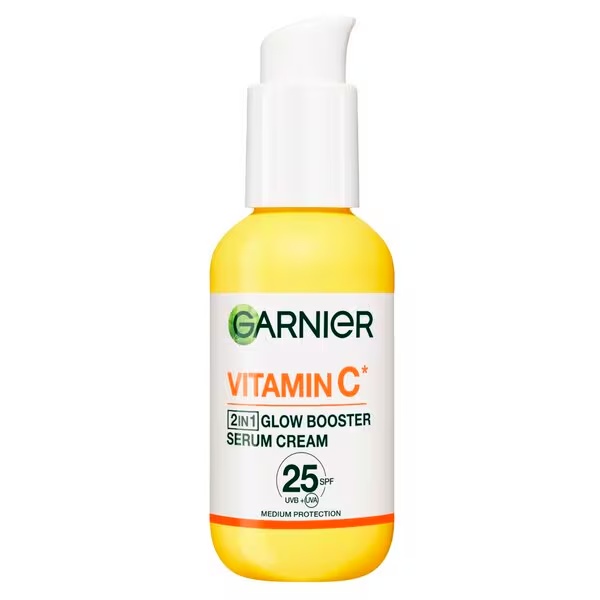 Garnier SkinActive C vitamīna mirdzuma pastiprinātāja seruma krēms<br>50ml - visiem ādas tipiem