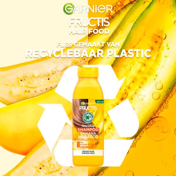 Garnier Fructis hranjivi šampon za kosu s okusom banane 350ml