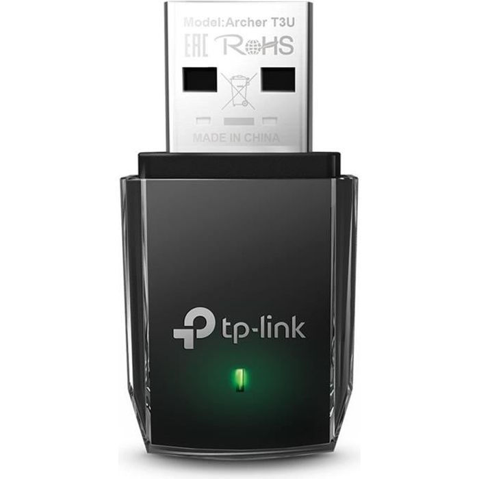 Adattatore WiFi potente TP-Link AC1300 Mbps, adattatore WiFi USB, dongle WiFi, USB 3.0, MU-MIMO, Archer T3U
