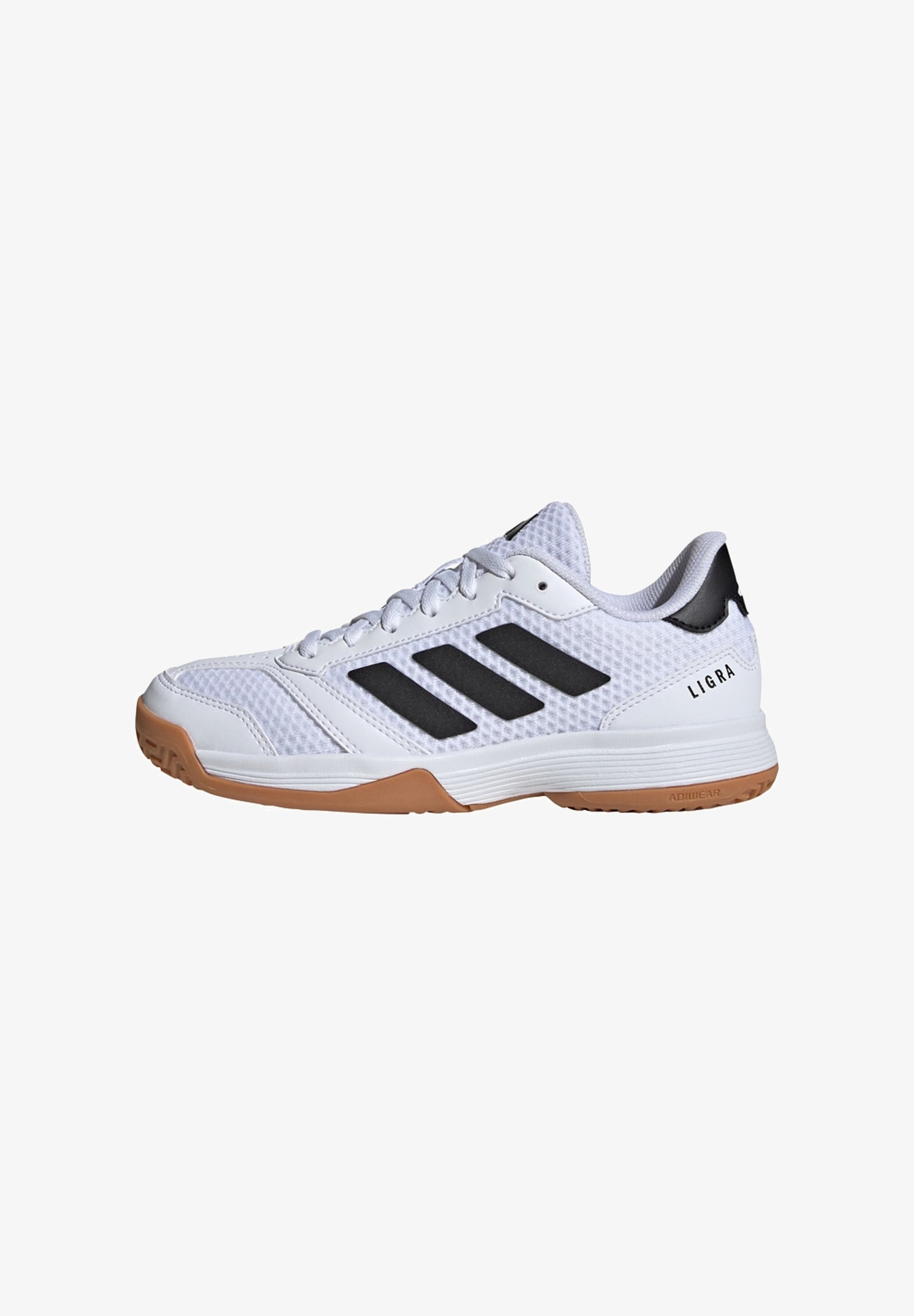 adidas Performance LIGRA 8 INDOOR KIDS - Håndballsko - cloud white core black cloud white