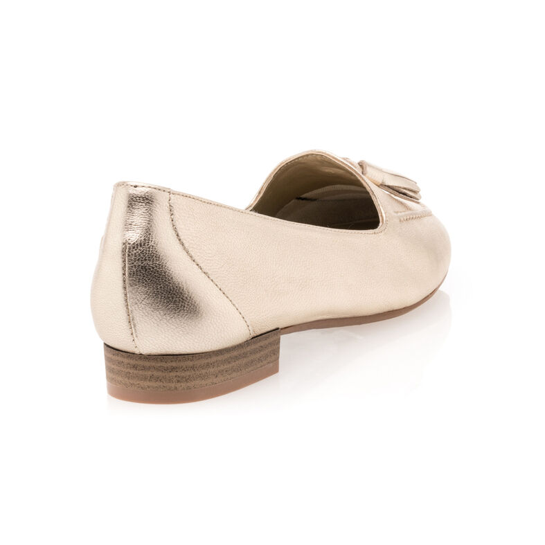 Gule loafers/båtsko til dame