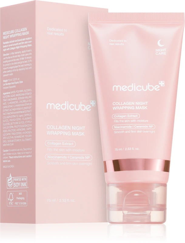 Medicube Collagen Night Wrapping Mask učvrstitvena nočna maska s kolagenom