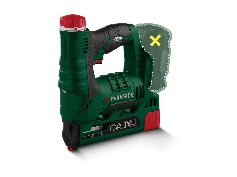 PARKSIDE® Agrafeuse ilman suodatinta PAT 20-Li A1, ilman akkua ja laturia, 20 V