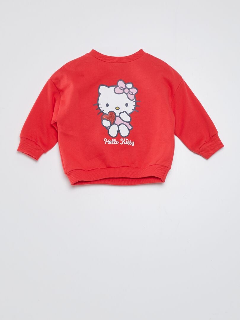 Moletom 'Hello Kitty' - Vermelho