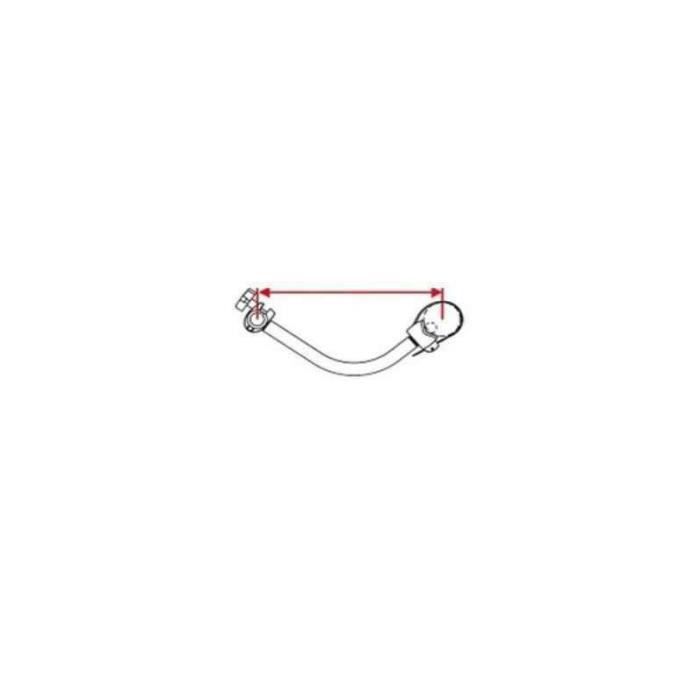 Barre de maintien THULE 56cm pour porte-vélos pour camping car