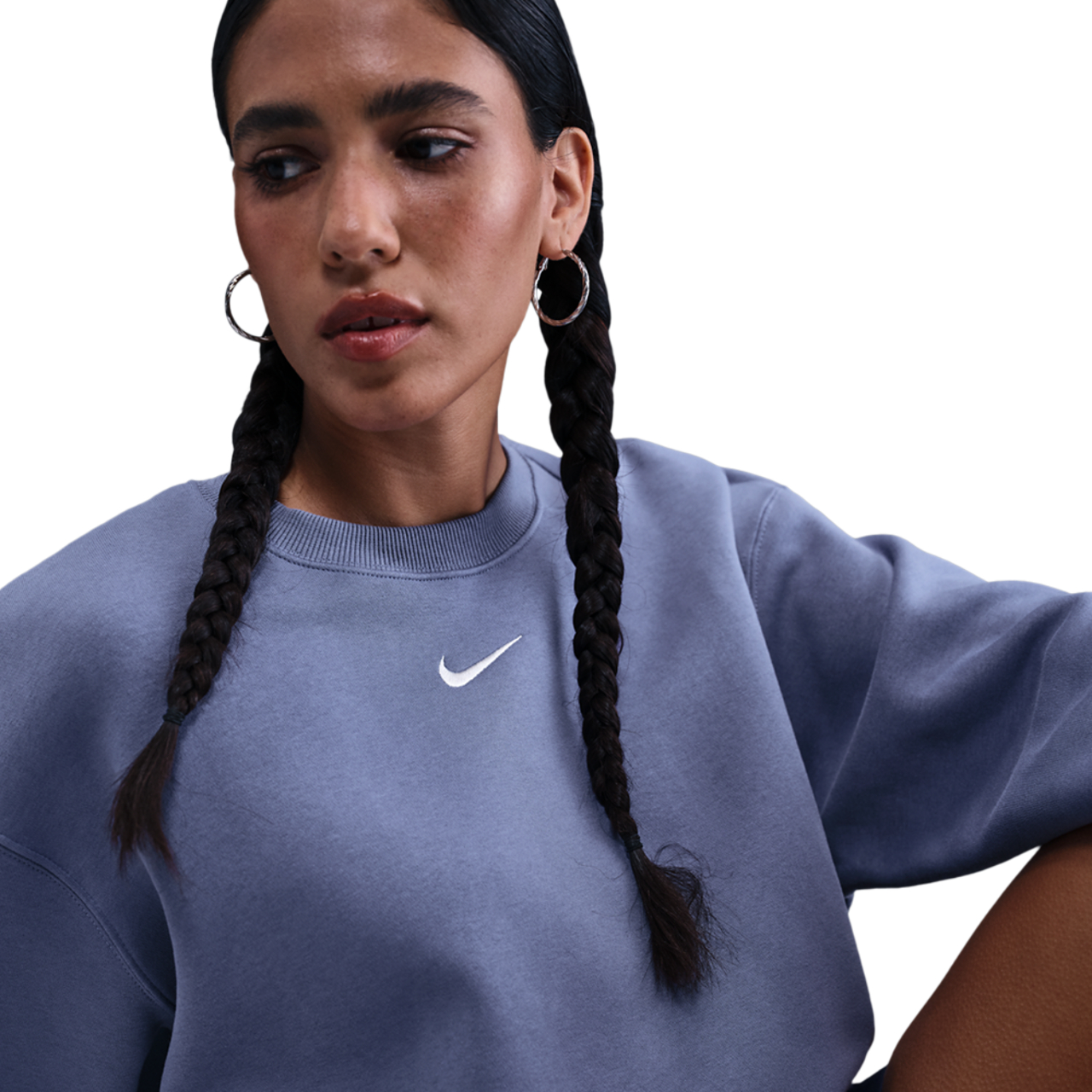 Nike Sportswear Phoenix hættetrøje med rund hals