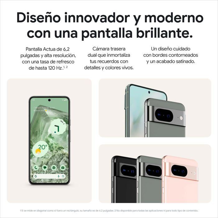 Smartphone - GOOGLE - Pixel 8 - 128 GB - 6,2