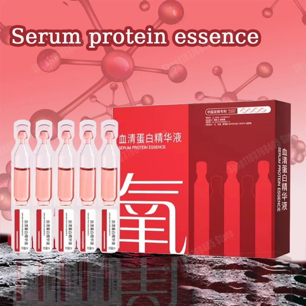 Sérum protéiné, essence huileuse, anti-rides, raffermissant, illuminateur, atténue les ridules, format voyage, soin du visage à usage unique.