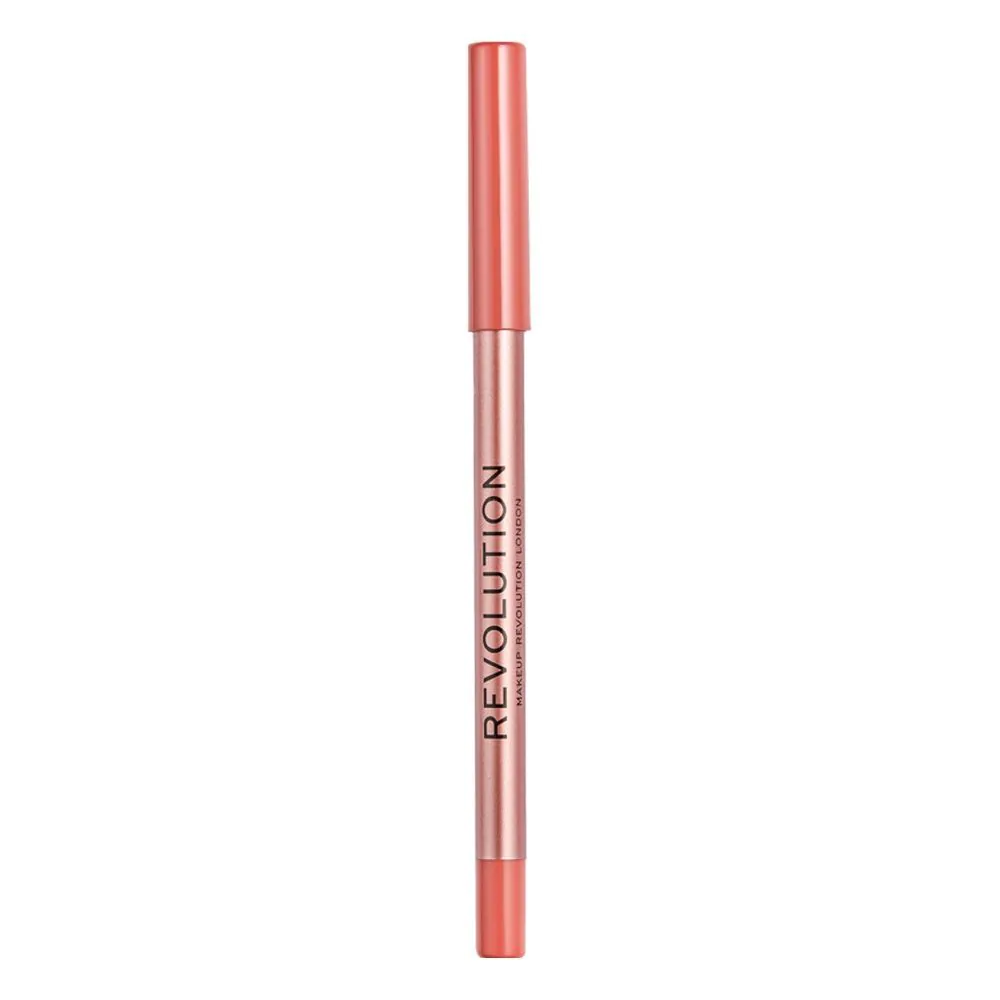 MAKEUP REVOLUTION Satin Kiss Lipliner Konturówka do ust Heart Race Peach Nude 1g