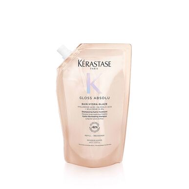 Kérastase Gloss Absolu Bain Hydra-Glaze Shampoo Refill Sjampo for langt hår, krusfri, 500 ml