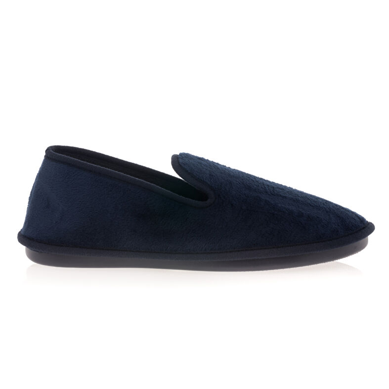 Blaue Herrenpantoffeln