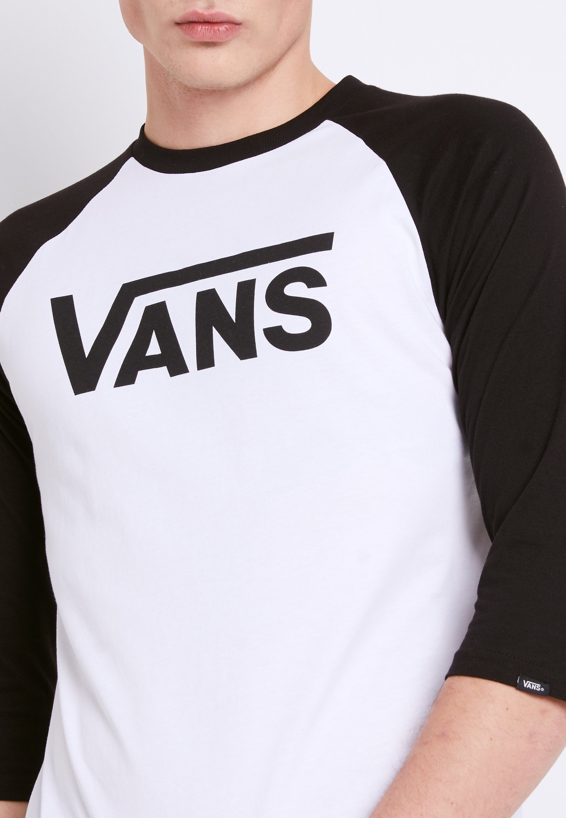 Camiseta de manga comprida Vans - branca