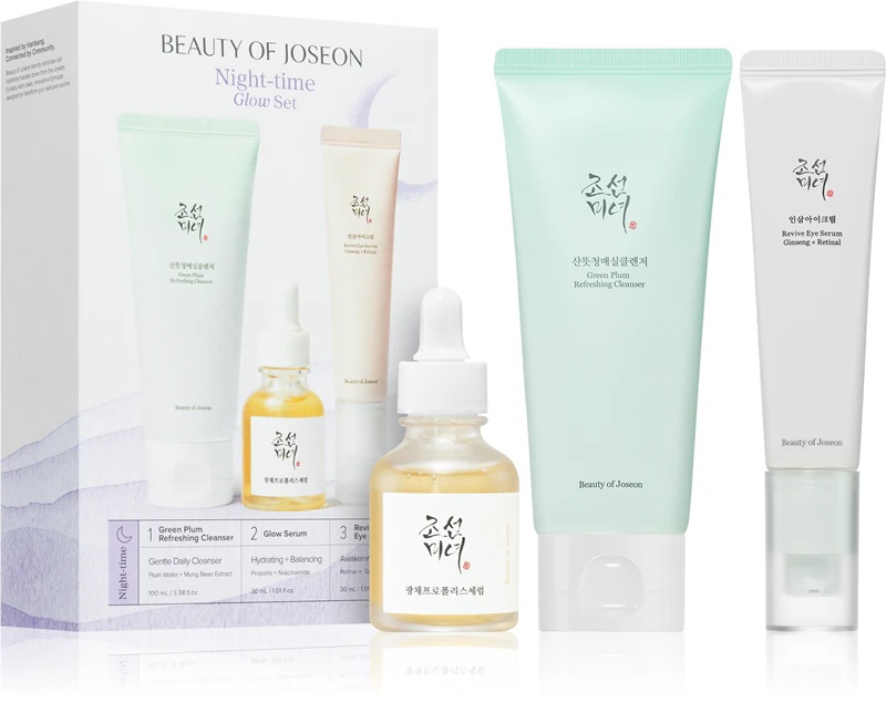 Darilni set Beauty of Joseon Nightime Glow Set za popolno kožo