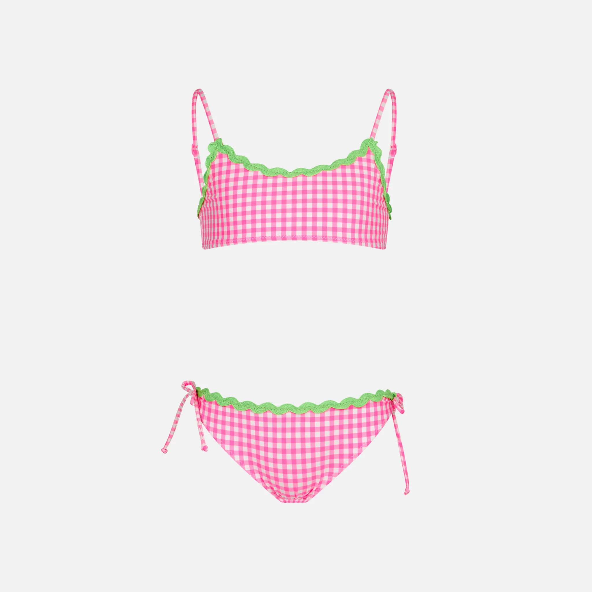 Vichy bijeli i fuksija fantasy bralette dječji bikini
