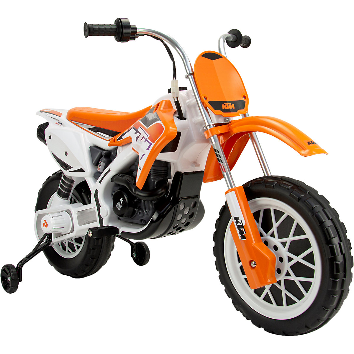 KTM Motocross Motorrad 12V portocaliu