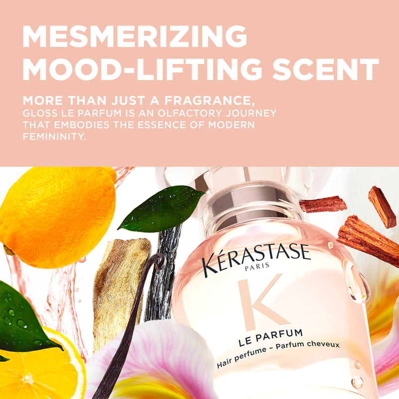 Kérastase Gloss Absolu Gloss Le Parfum haarparfum voor glanzend en zacht haar.