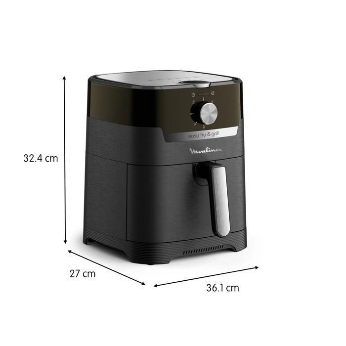RECONDITIONNÉ MOULINEX EASY FRY & GRILL MECA EZ501 EZ501810RRECONDITIONNÉ Easy Fry & Grill, 2-en-1, cuisine saine