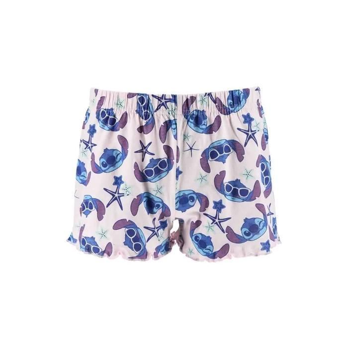 Pijama corto de algodón para niña 