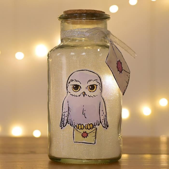 HARRY POTTER - HEDWIG - LINTERNA CON LUZ - 17 CM WIDDOP WB199