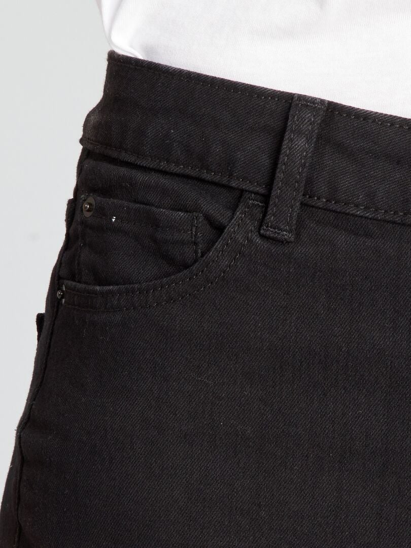 Calça jeans slim tamanho L34 - PRETA