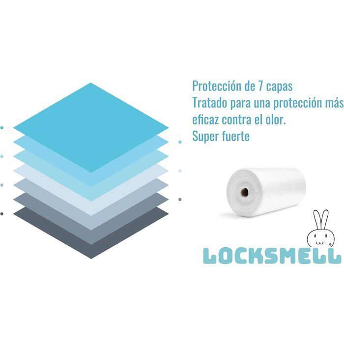 Recharge De Poubelle À Couches Compatible Avec Tommee Tippee Sangenic Et Autres Cartouches De Poubelle À Couches - Tube Recharge-200