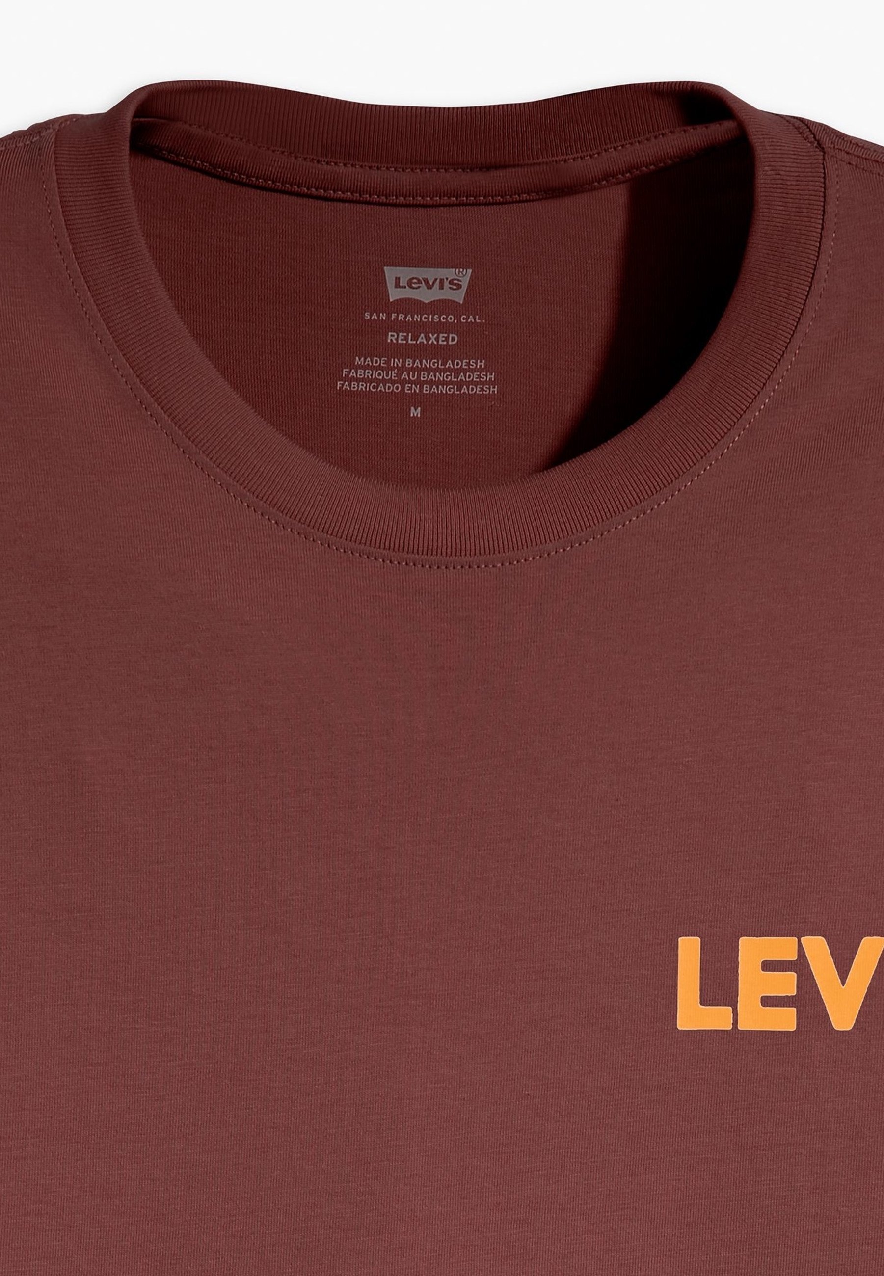 T-shirt Levi's® Basic - bordeaux