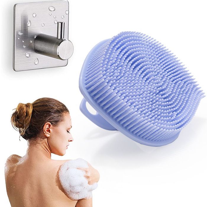 Set aus 2 Silikon-Peeling-Gesichtsbürsten, Gesichtsreinigungsbürste, sanftem Peeling- und Massagegerät