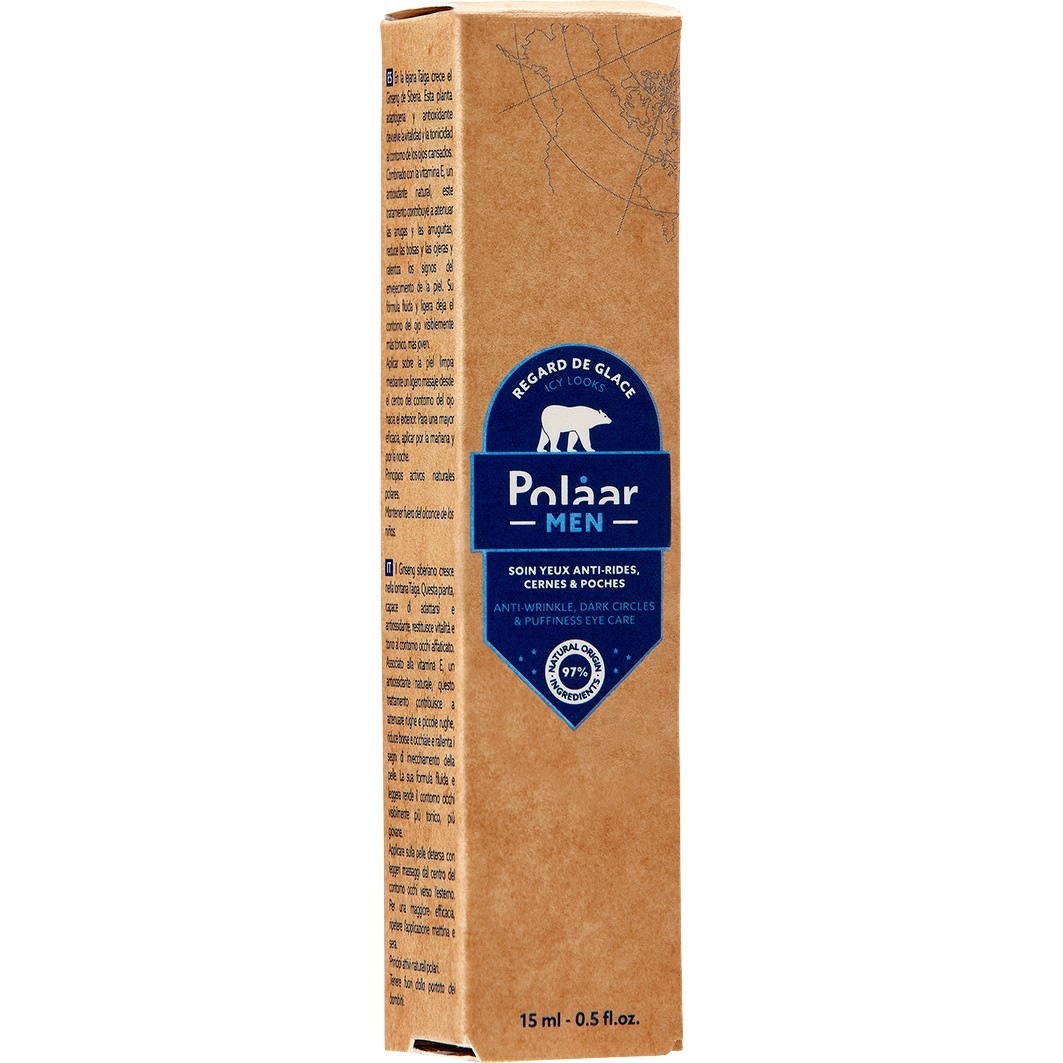Polaar Crème Contour des Yeux Ice Eye Contour pour Hommes - 15 ml