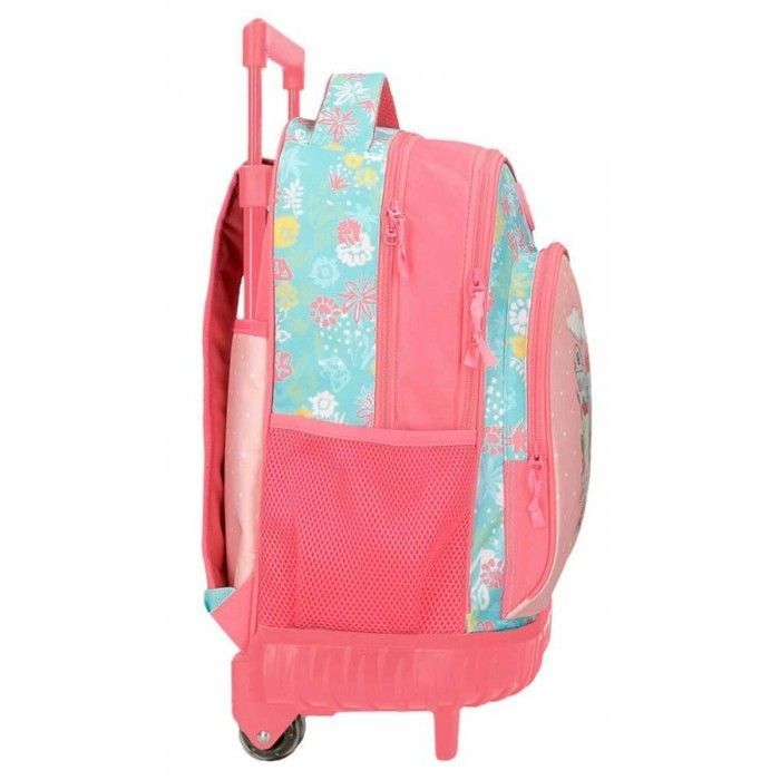 Sac à dos à roulettes - ROLL ROAD - My Little Town - Rose - 43x32x21 cm - 31,42 L