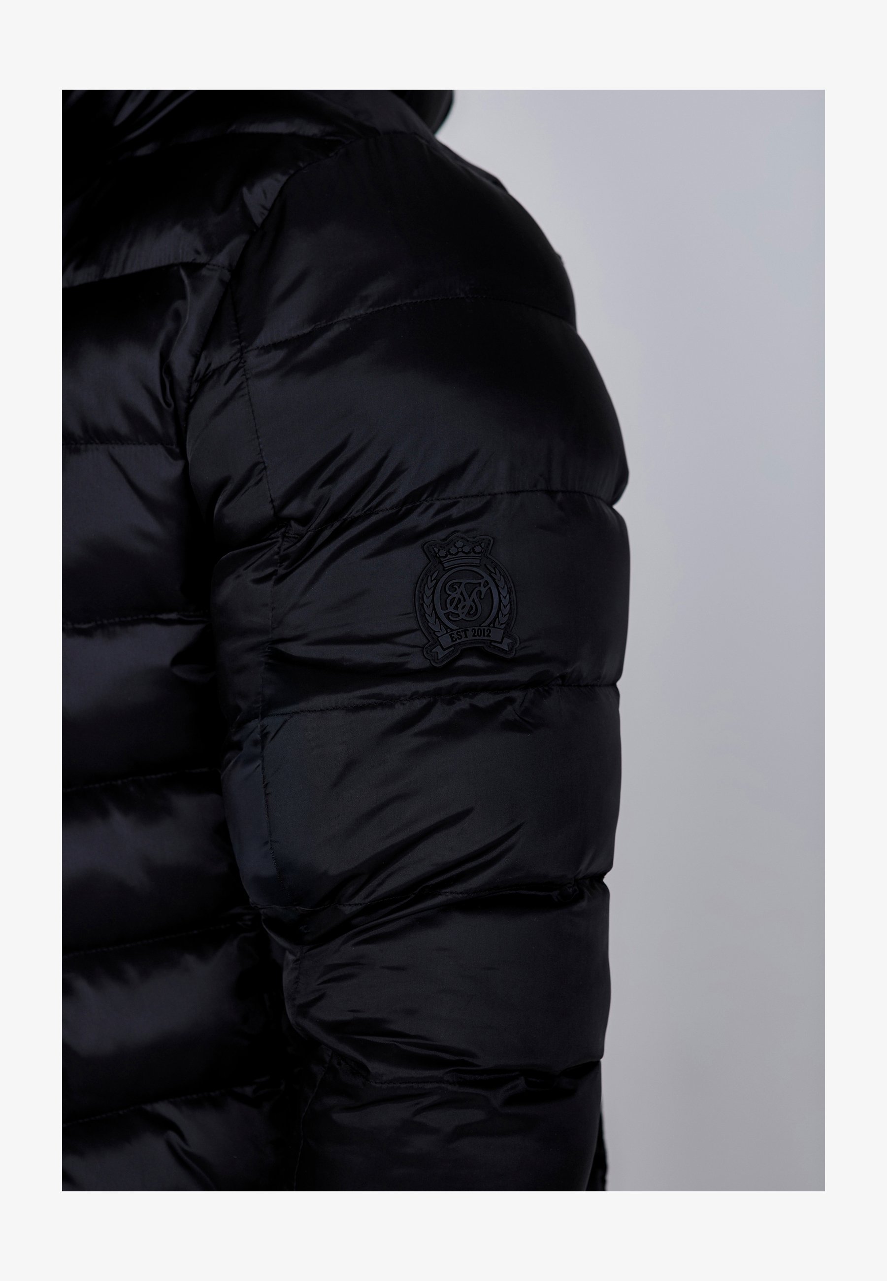 SIKSILK winterjas - zwart