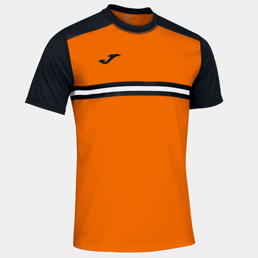  Joma Hispa IV Short Sleeve T-Shirt Orange Black