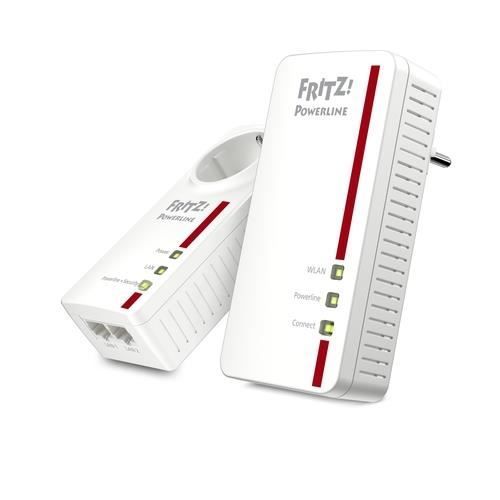 Powerline-Adapter – AVM – FRITZ!Powerline 1260E – 1200 Mbit/s – WLAN AC+N – MIMO 2x2