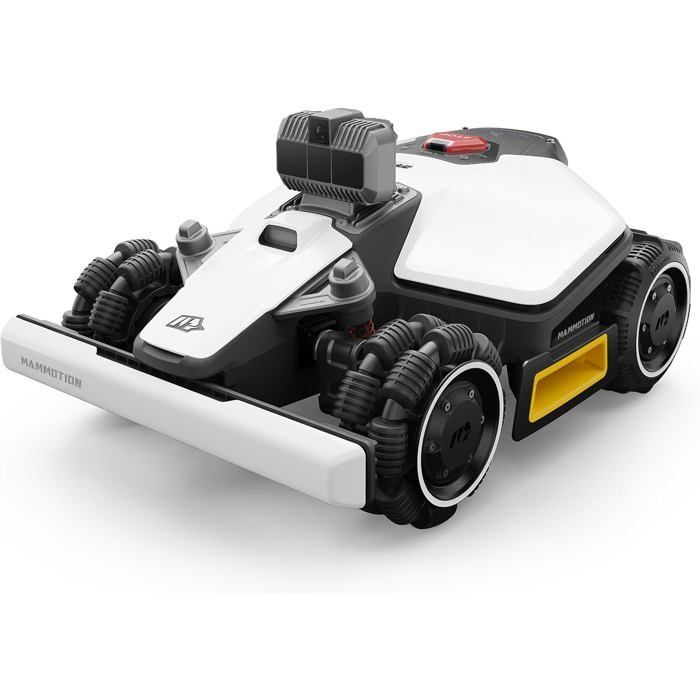 Cortacésped robótico inalámbrico Mammotion LUBA Mini AWD LiDAR, LiDAR 3D + Visión, hasta 1500 m², pendiente del 80 %, con módulo 4G.