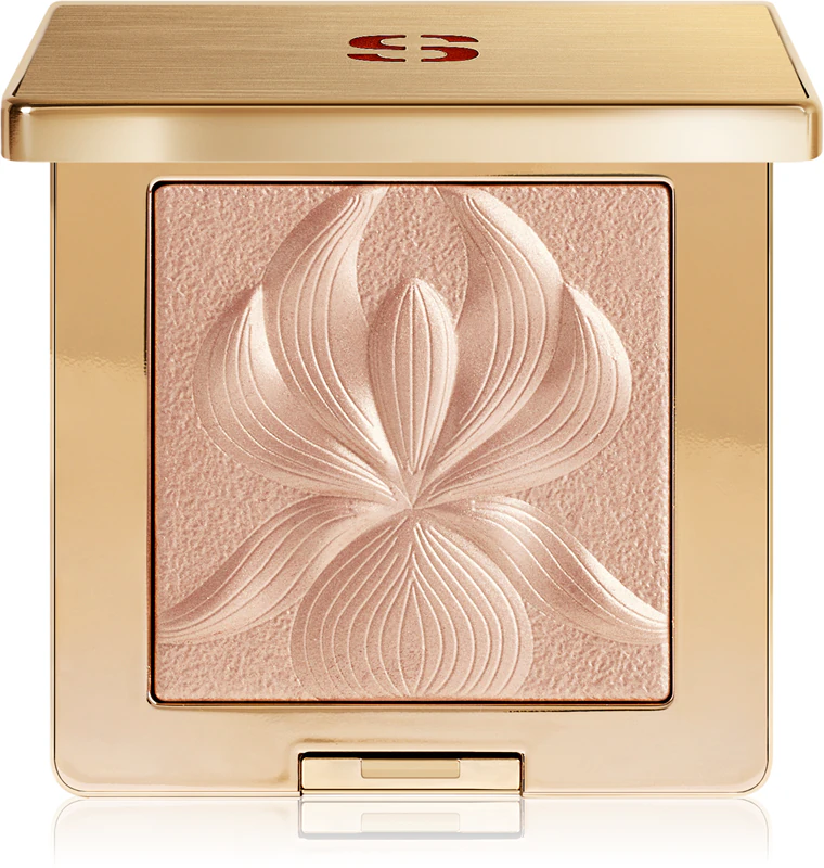 Kompaktný púdrový rozjasňovač Sisley Orchidée Highlighter s gélovou konzistenciou