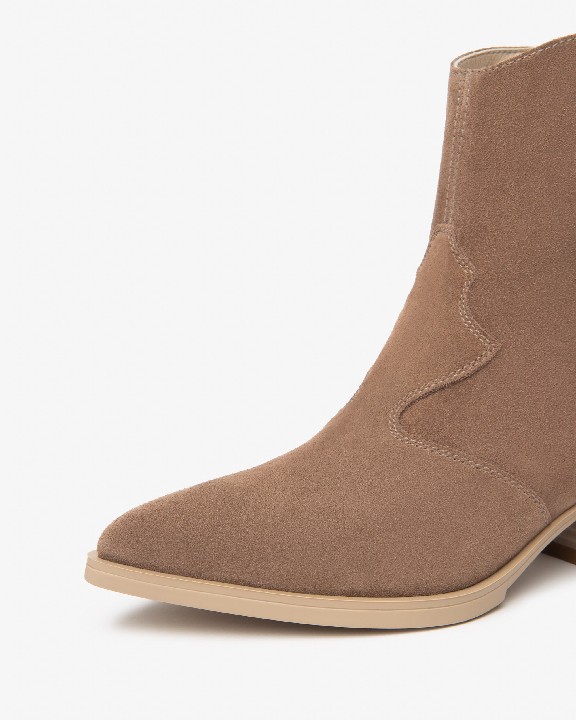  Damen-Wildlederstiefeletten