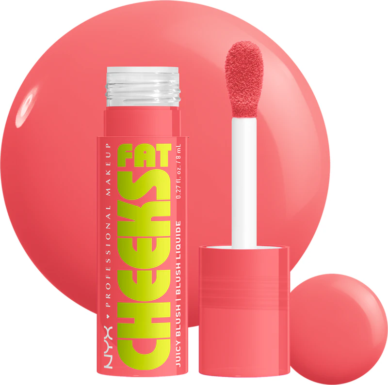 NYX Professional Makeup Fat Cheeks Juicy Blush -nestemäinen poskipuna