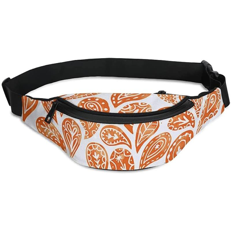 Sac banane tendance avec bandoulière réglable pour hommes et femmes, idéal pour les voyages, les sports de plein air et la randonnée.