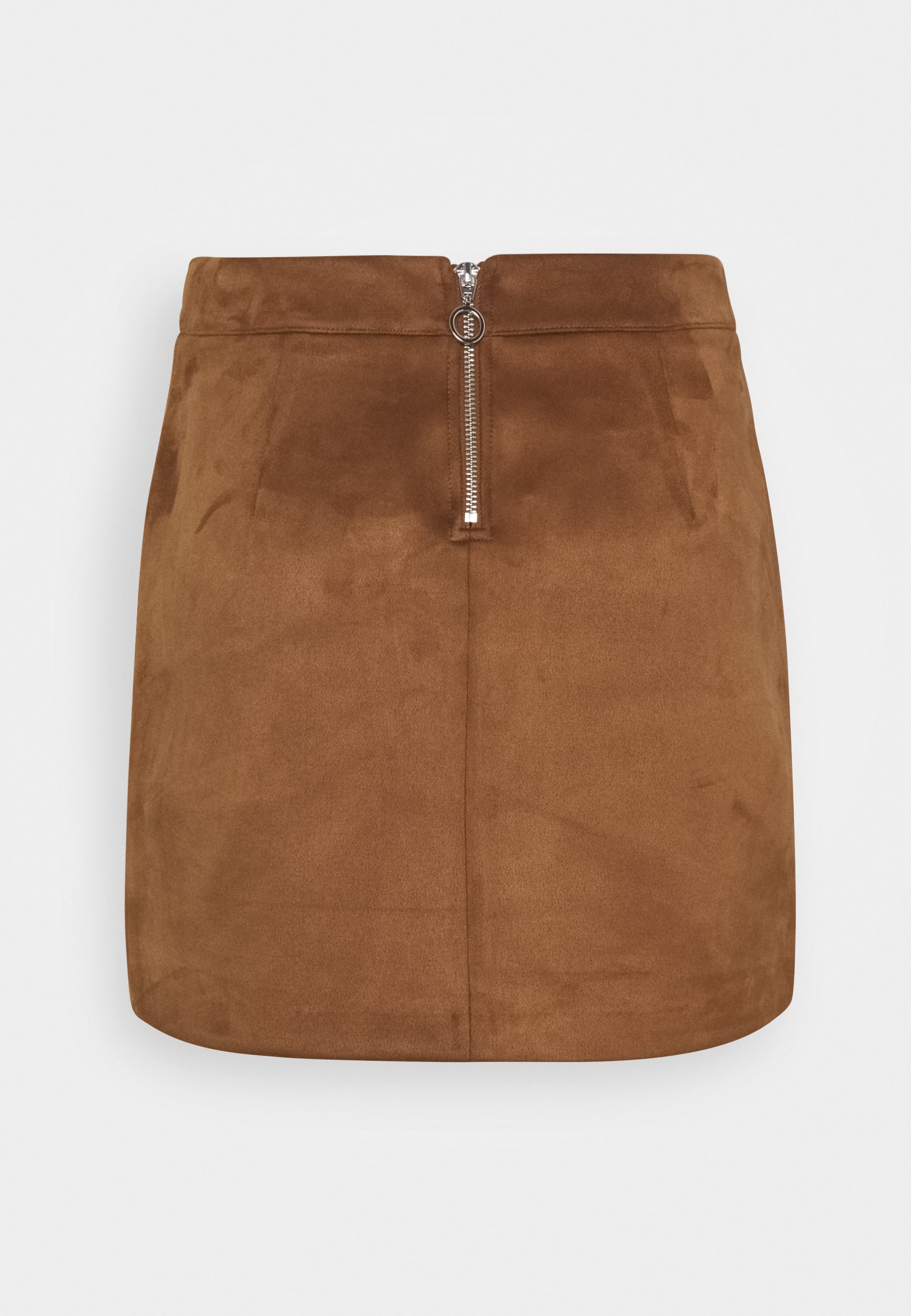 Jupe courte Vero Moda Petite VMDONNADINA - Mini-jupe - cognac