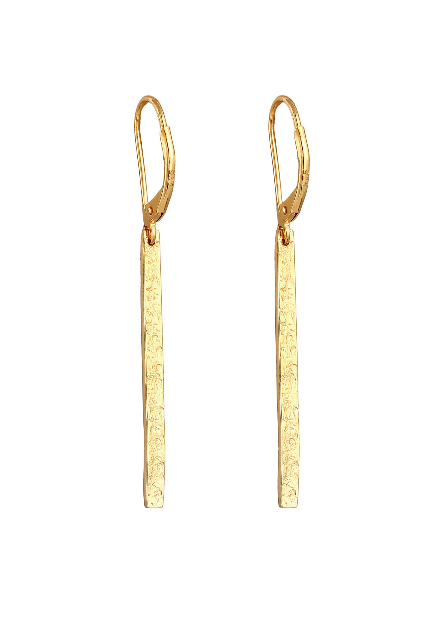Elli Baguette de suspension pour dames Geo Antique Vintage Look en argent sterling 925