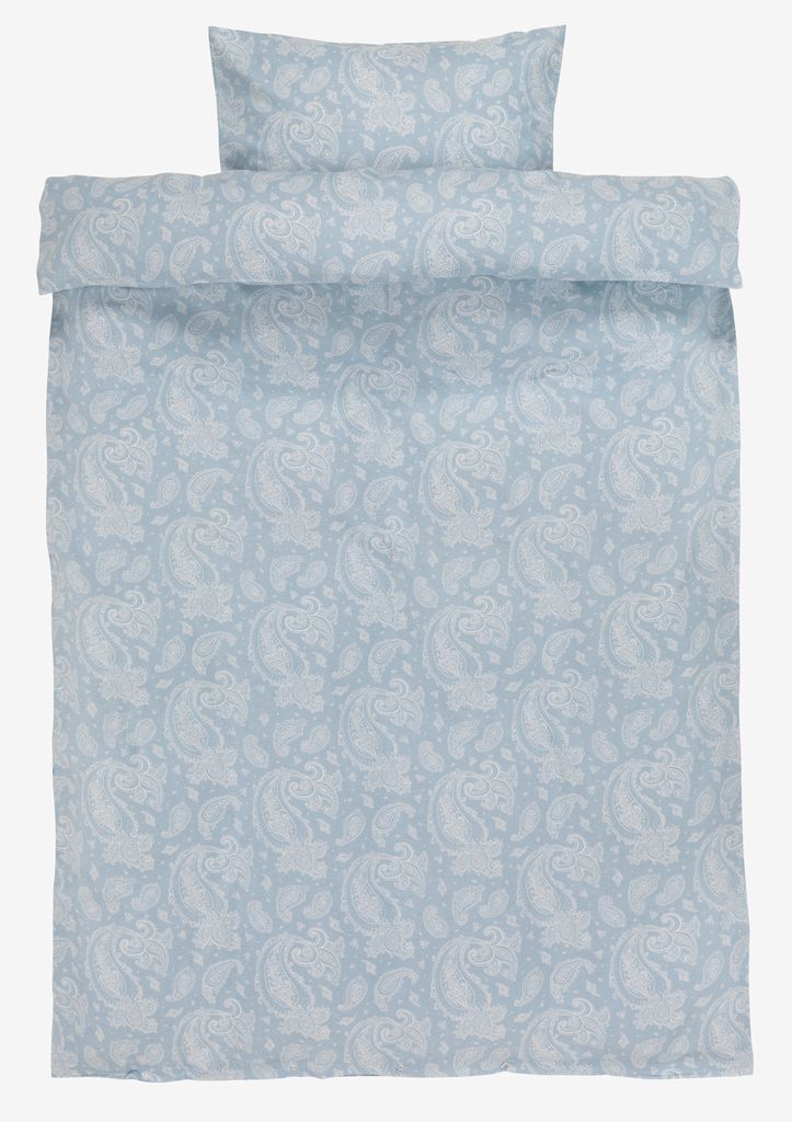 PATRICIA osnovni set posteljine od flanela PATRICIA 140x200 plava