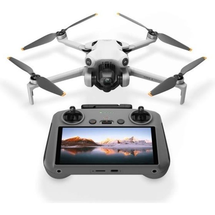 Drone - DJI - Mini 4 Pro Fly More Combo - 4K HDR-camera - Bediening via smartphone - 34 minuten vliegtijd